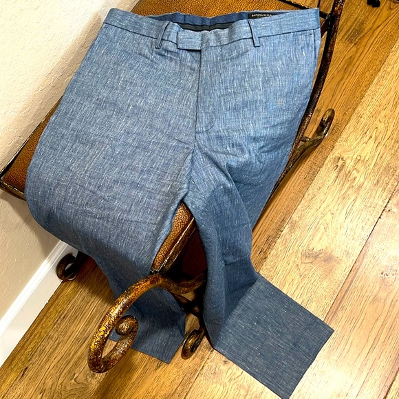 Banana Republic Other - Like New Banana Republic Fabulous Blue/Gray Linen+ blended fabrics with Spandex